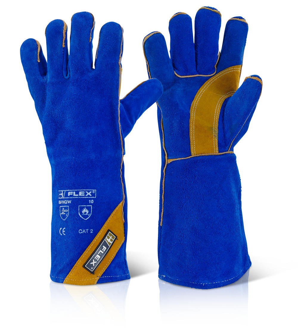 Γάντια Ηλεκτροσυγκολλητών Blue Gold Click