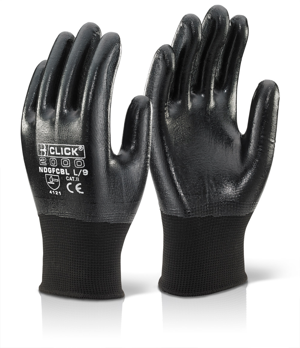 Nitrile Fully Coated Polyester Gloves