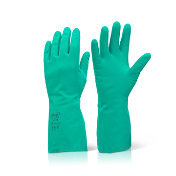 Γάντια νιτριλίου πράσινα Click